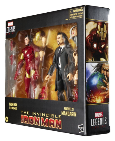 Marvel Legends Action Figure 2-Pack Iron Man (Extremis) & Marvel's Mandarin 15 cm [5]