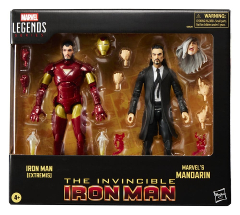 Marvel Legends Action Figure 2-Pack Iron Man (Extremis) & Marvel's Mandarin 15 cm [3]