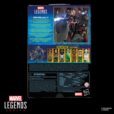 Marvel Legends Action Figure Iron Man (Mark 72) (BAF: Executioner) 15 cm [2]