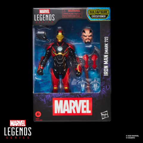 Jucarii - Marvel Legends Action Figure Iron Man (Mark 72) (BAF: Executioner) 15 cm
