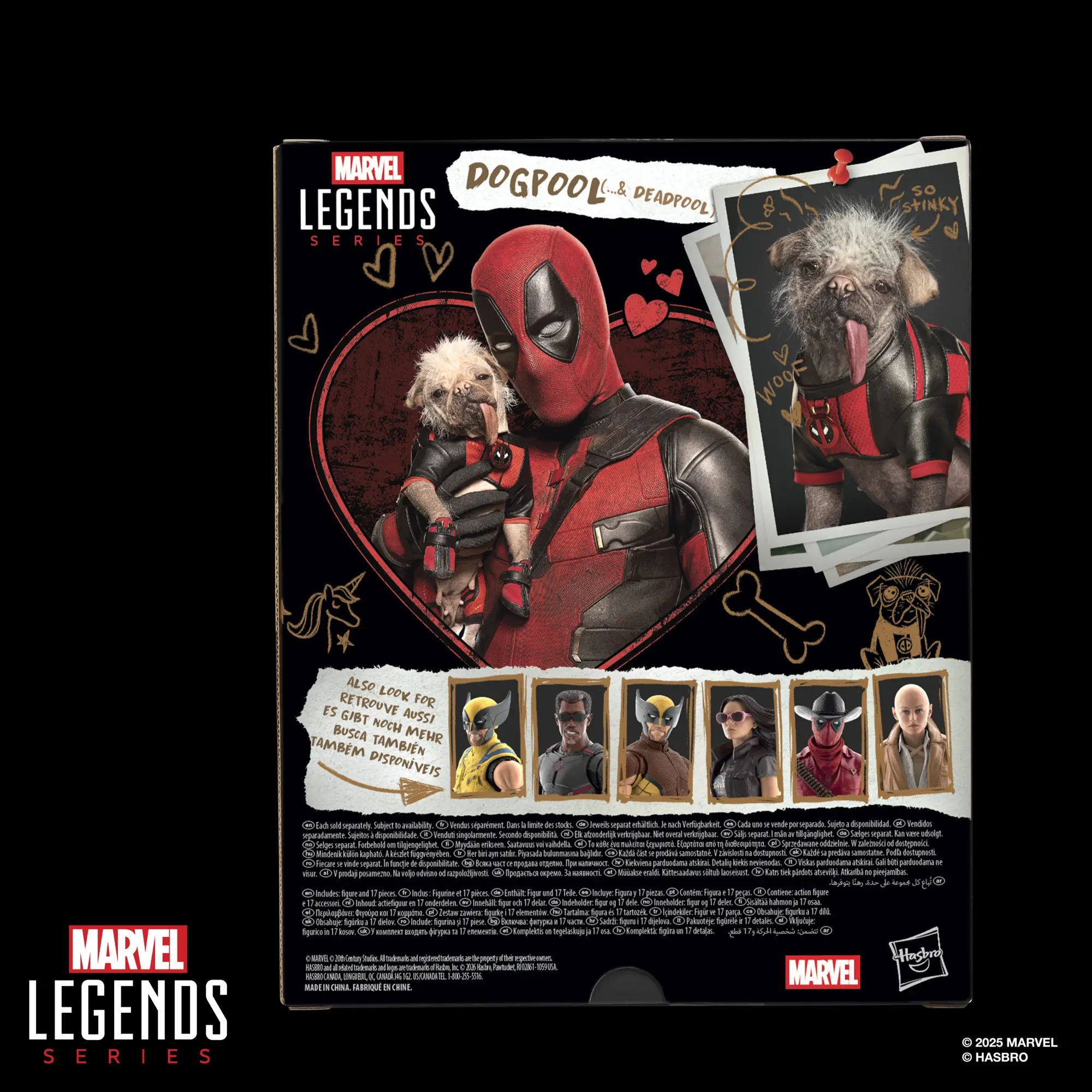 Marvel Legends Deadpool and Dogpool Deadpool & Wolverine Action Figure Set 15 cm [1]