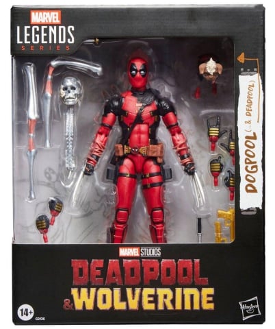 Noutati - Marvel Legends Deadpool and Dogpool Deadpool & Wolverine Action Figure Set 15 cm