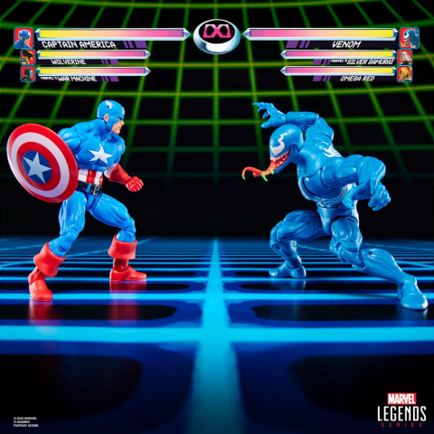 Marvel Legends Gamerverse Action Figure 2-Pack Captain America vs. Venom 15 cm [11]