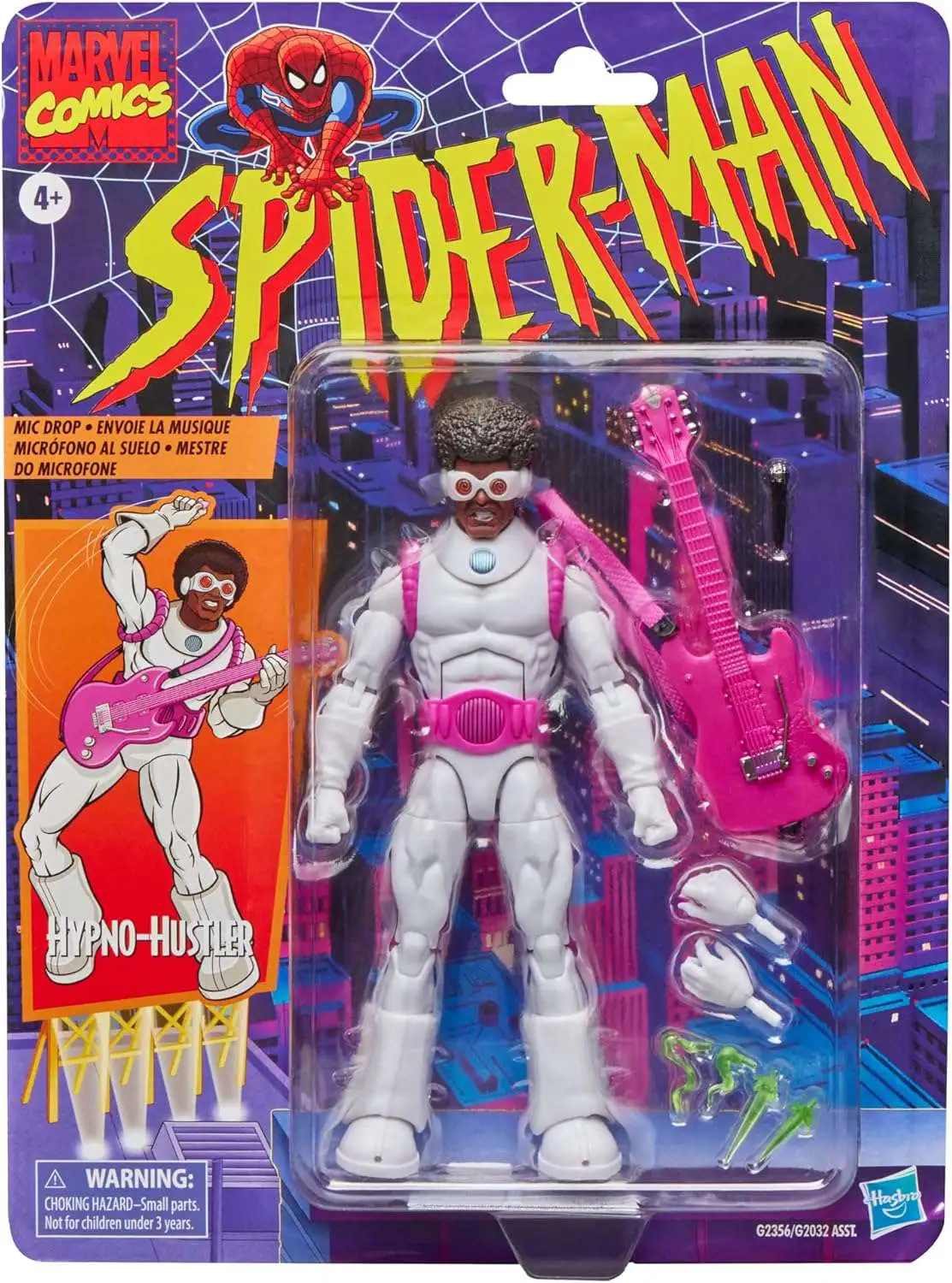 Noutati - Marvel Legends Hypno-Hustler Spider-Man Retro Series Figurina 15 cm