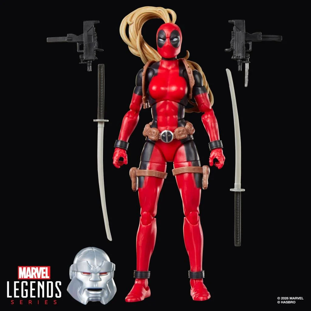 Marvel Legends Lady Deadpool 15 cm - Figurina Hasbro BAF Marvel's Box [3]