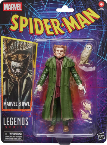 Noutati - Marvel Legends Marvel’s Owl Spider-Man & Daredevil Comics Figurina 15 cm