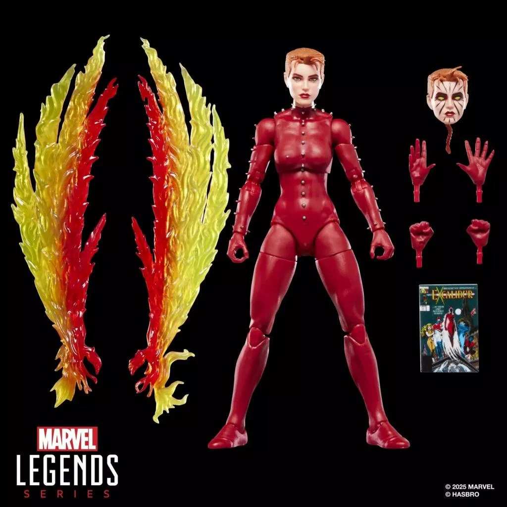 Marvel Legends Phoenix Rachel Summers – Excalibur Figurina 15 cm [5]