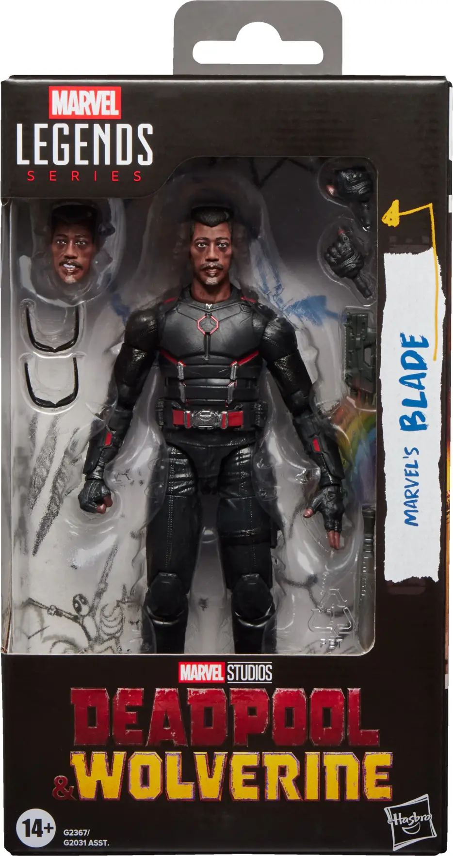 Geek Stuff - Marvel Legends Series Blade Deadpool & Wolverine 15cm