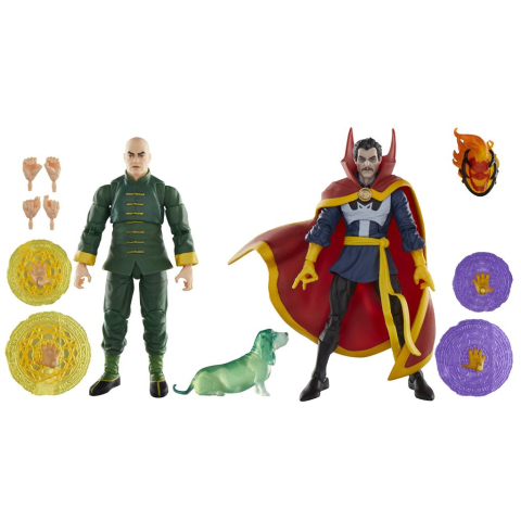 Marvel Legends Series – Doctor Strange & Wong with Bats the Dog [1]