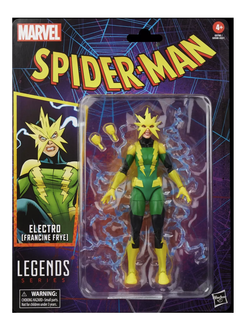 Figurine - Marvel Legends Series Electro (Francine Frye)