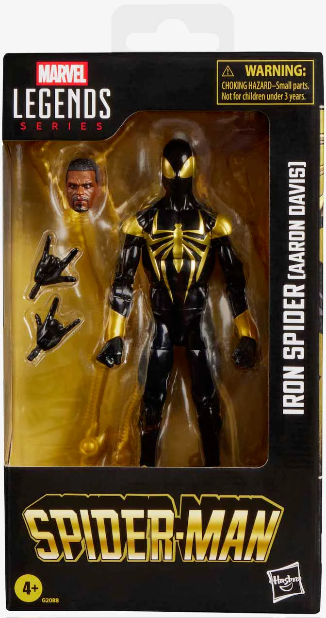 Figurine - Marvel Legends Series Spider-Man - Iron Spider Aaron Davis Action Figure 15 cm