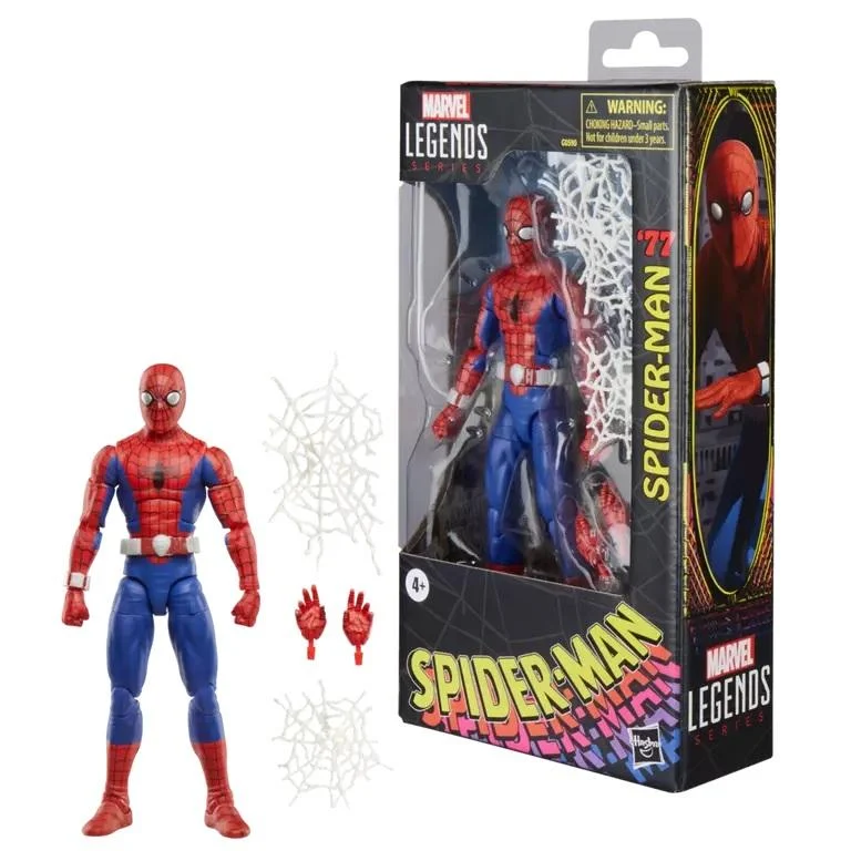 Figurine - Marvel Legends Spider-Man 1977 – Figurina de Colectie 15 cm Hasbro