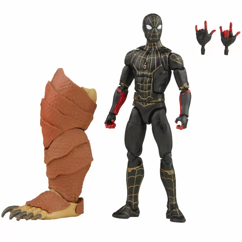 Marvel Legends Spider-Man Black & Gold Suit – Figurina 15 cm [3]