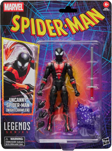 Noutati - Marvel Legends Uncanny Spider-Man Nightcrawler Figurina 15 cm
