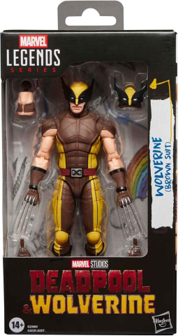 Noutati - Marvel Legends Wolverine Brown Suit Deadpool & Wolverine Action Figure 15 cm