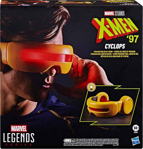 Pop Culture - Marvel Legends X-Men '97 Cyclops Premium Roleplay Visor Electronic Replica 1:1