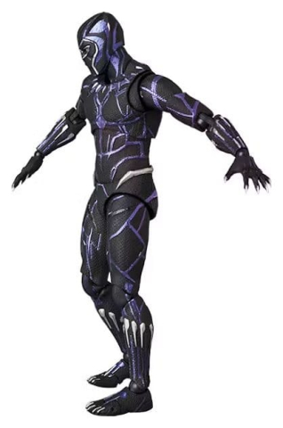 Jucarii - Marvel MAFEX Action Figure Black Panther End Game Ver. 16 cm