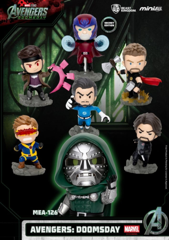PRECOMENZI - Marvel Mini Figures Avengers Doomsday Blind Box Assortment (6)