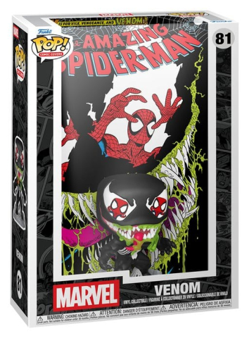PRECOMENZI - Marvel POP! Comic Covers Vinyl Figure Amazing Spider-Man #346 (Venom) 9 cm