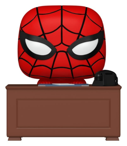 Marvel POP! Premium Vinyl Figure Meme- Spider-Man w/Desk 9 cm [1]