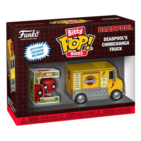 Marvel POP! Rides Vinyl Figure Deadpool w/Chimichanga Truck 2,5 cm [1]