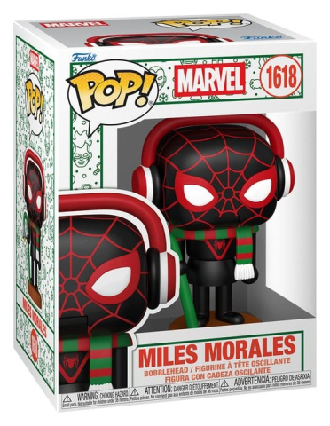 Collectibles - Marvel POP! Vinyl Figure : Holiday S6- Miles(NTKR) 9 cm