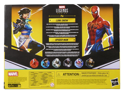 PRECOMENZI - Marvel Rivals Marvel Legends Action Figure 2-Pack Spider-Man & Luna Snow 15 cm