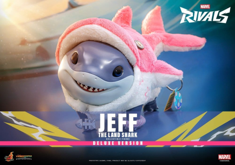 Jucarii - Marvel Rivals Videogame Masterpiece Series Action Figure Jeff the Land Shark (Deluxe Version) 11 cm