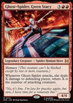 Singles Magic The Gathering - Marvel's Spider-Man: Eternal Ghost-Spider, Gwen Stacy 14 foiled