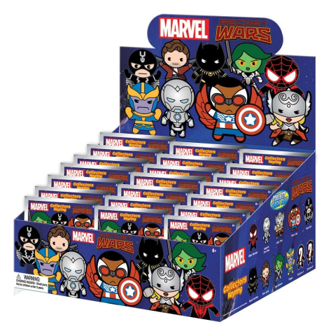 Marvel Secret Wars 3D PVC Bag Clips Series 1 Blind Bag Display (24) [2]