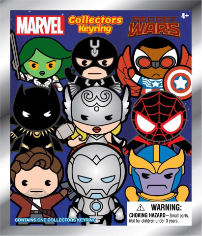 Marvel Secret Wars 3D PVC Bag Clips Series 1 Blind Bag Display (24) [1]