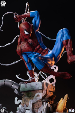 PRECOMENZI - Marvel Snap Statue 1/3 Spider-Man Deluxe Edition 71 cm