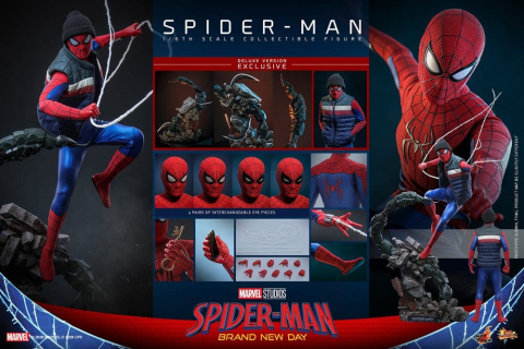 Marvel Spider-Man: Brand New Day Action Figure 1/6 Spider-Man (Deluxe Version) 29 cm [12]