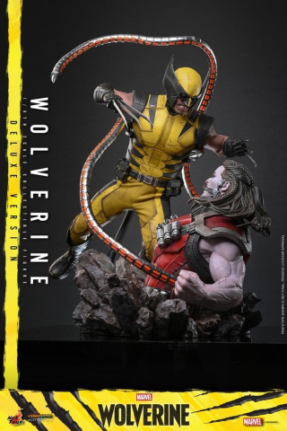 PRECOMENZI - Marvel Video Game Masterpiece Action Figure 1/6 Wolverine (Deluxe Version) 29 cm