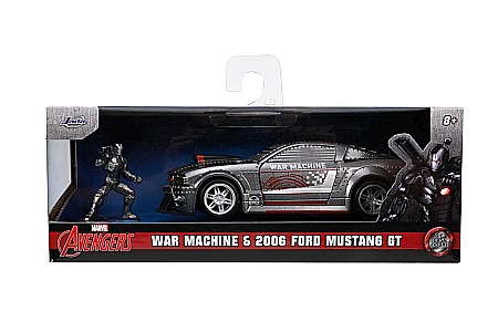 Figurine - Marvel War Machine 2006 Ford Mustang 1:32