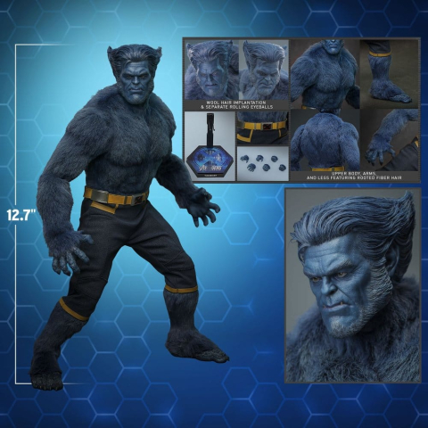 Marvel X-Men Movie Masterpiece Action Figure 1/6 Beast (Collector Edition) 33 cm [17]