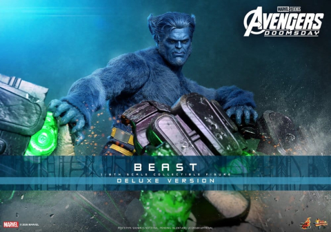 PRECOMENZI - Marvel X-Men Movie Masterpiece Action Figure 1/6 Beast (Deluxe Version) 33 cm