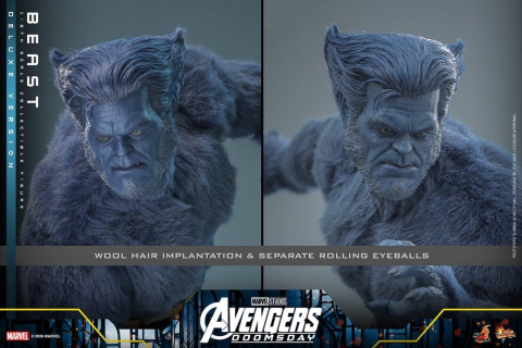 Marvel X-Men Movie Masterpiece Action Figure 1/6 Beast (Deluxe Version) 33 cm [15]