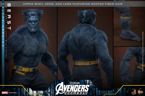 Marvel X-Men Movie Masterpiece Action Figure 1/6 Beast (Deluxe Version) 33 cm [16]