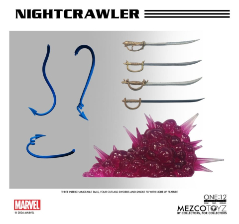 Marvel X-Men One:12 Collective Action Figure 1/12 Nightcrawler 16 cm [12]