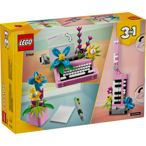 LEGO Creator 3 în 1 Maşină de scris cu flori 31169 [2]