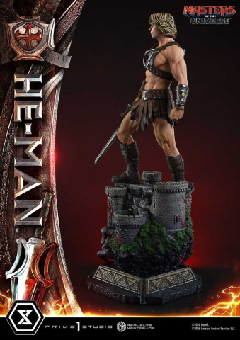 Masters of the Universe (2026 Film) Real Elite Masterline Series Statue 1/3 He-Man Deluxe Version 117 cm [17]