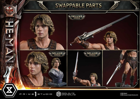 Masters of the Universe (2026 Film) Real Elite Masterline Series Statue 1/3 He-Man Deluxe Version 117 cm [9]