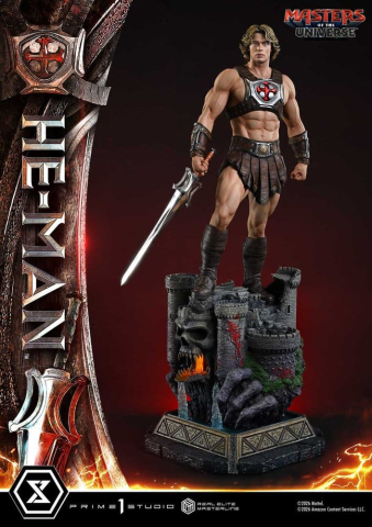 Masters of the Universe (2026 Film) Real Elite Masterline Series Statue 1/3 He-Man Deluxe Version 117 cm [13]