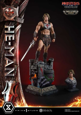 Masters of the Universe (2026 Film) Real Elite Masterline Series Statue 1/3 He-Man Deluxe Version 117 cm [8]
