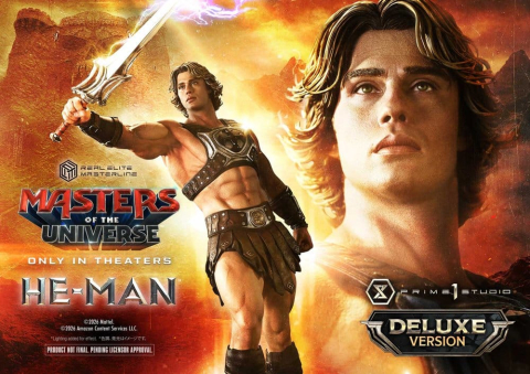 Collectibles - Masters of the Universe (2026 Film) Real Elite Masterline Series Statue 1/3 He-Man Deluxe Version 117 cm