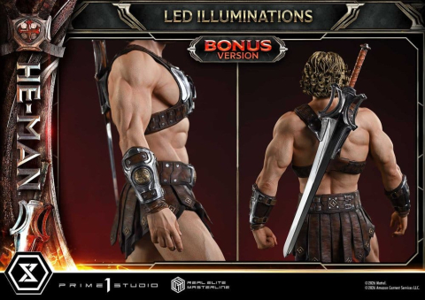 Masters of the Universe (2026 Film) Real Elite Masterline Series Statue 1/3 He-Man DX Bonus Version 117 cm [2]