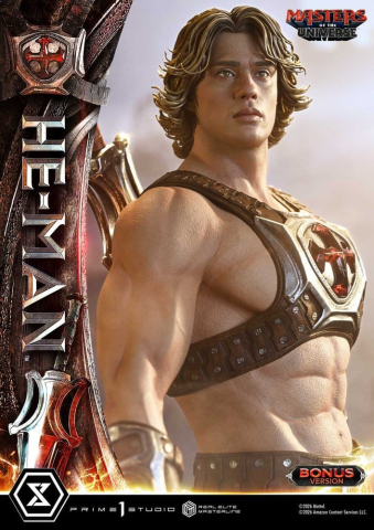 Masters of the Universe (2026 Film) Real Elite Masterline Series Statue 1/3 He-Man DX Bonus Version 117 cm [4]