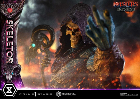 Masters of the Universe (2026 Film) Real Elite Masterline Series Statue 1/3 Skeletor 95 cm [4]
