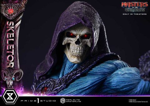 Masters of the Universe (2026 Film) Real Elite Masterline Series Statue 1/3 Skeletor 95 cm [13]